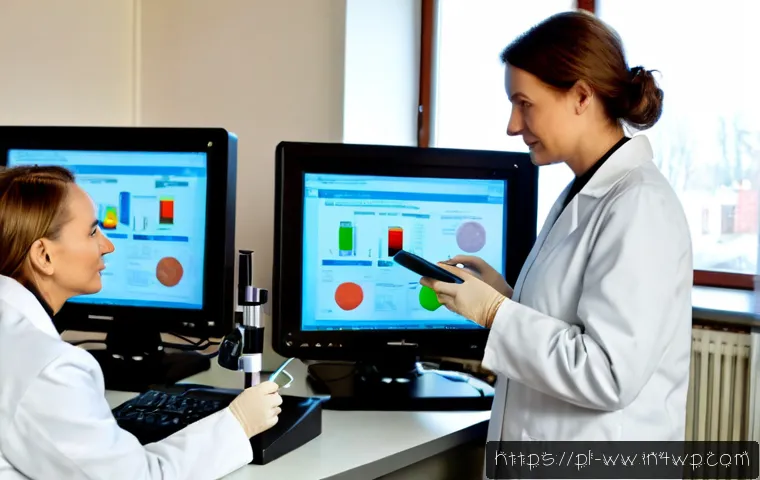 장수와 관련된 최신 연구 결과 - Photorealistic longevity research scene in a modern Polish university laboratory, a healthy active P...
